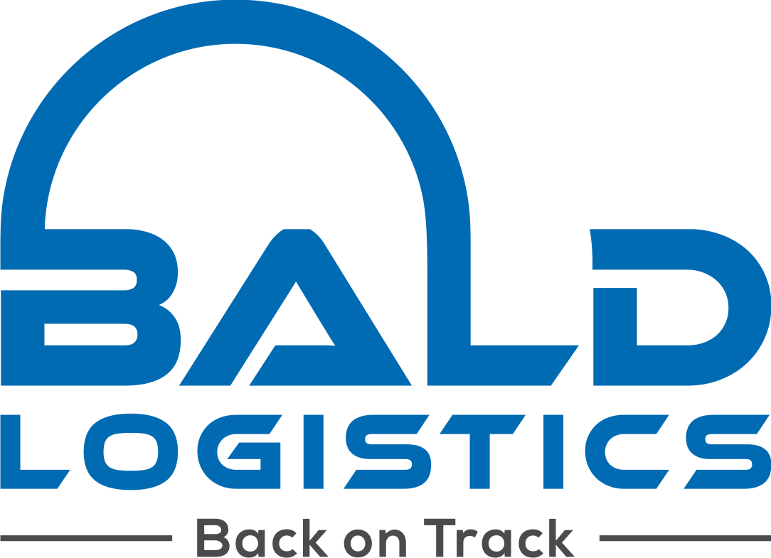 het logo van Bald logistiek