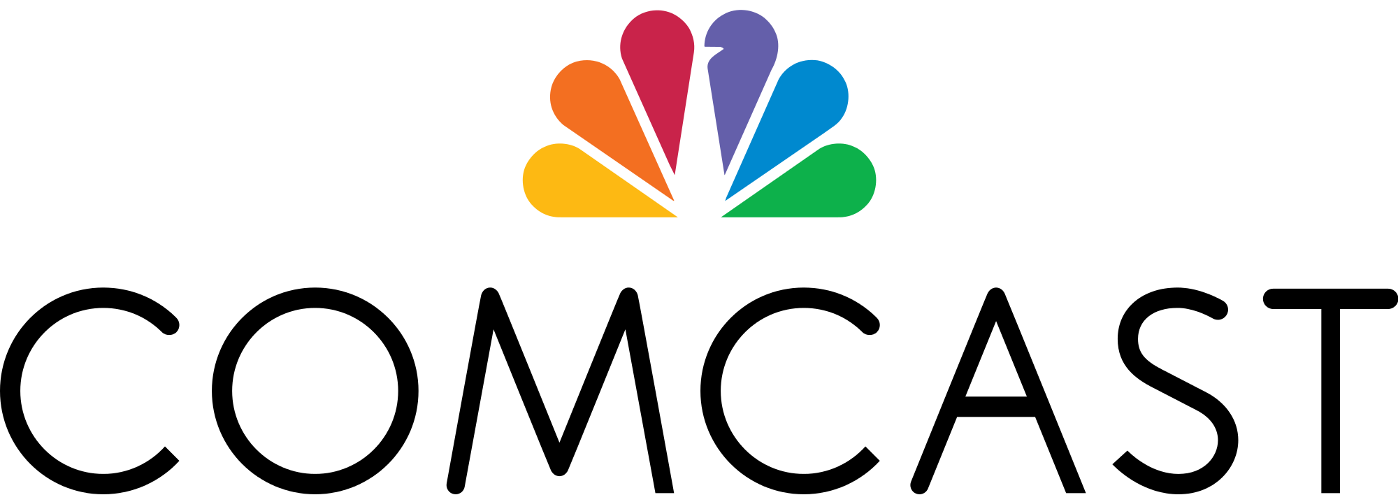het logo van Comcast