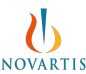 het logo van Novartis