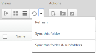 Sync your files in DNN