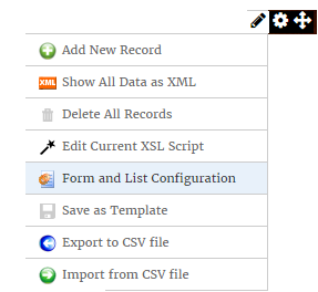 Configure the module